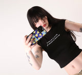 Good Groupies Go Backstage Slim Tee