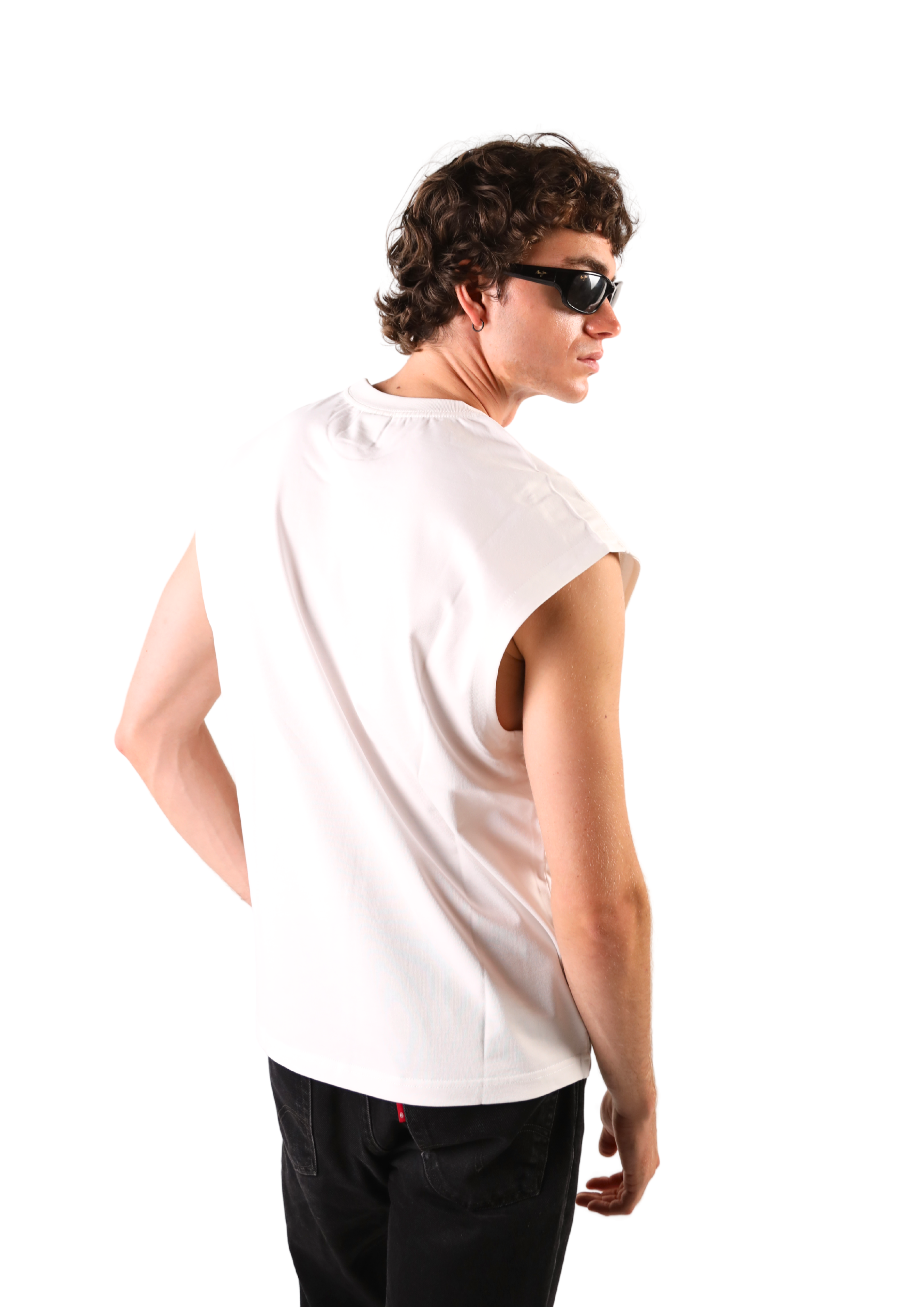 Retro Lips Grills Sleeveless T-Shirt