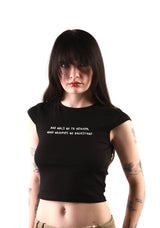 Good Groupies Go Backstage Slim Tee