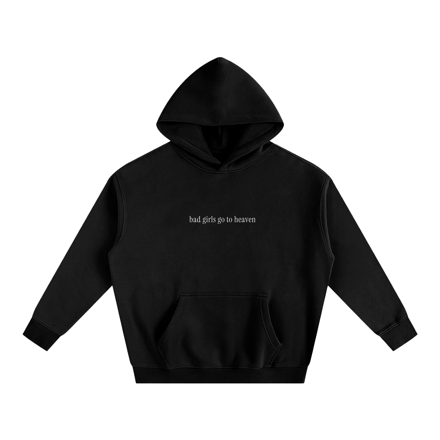 Bad Girls Go To Heaven Oversized Hoodie